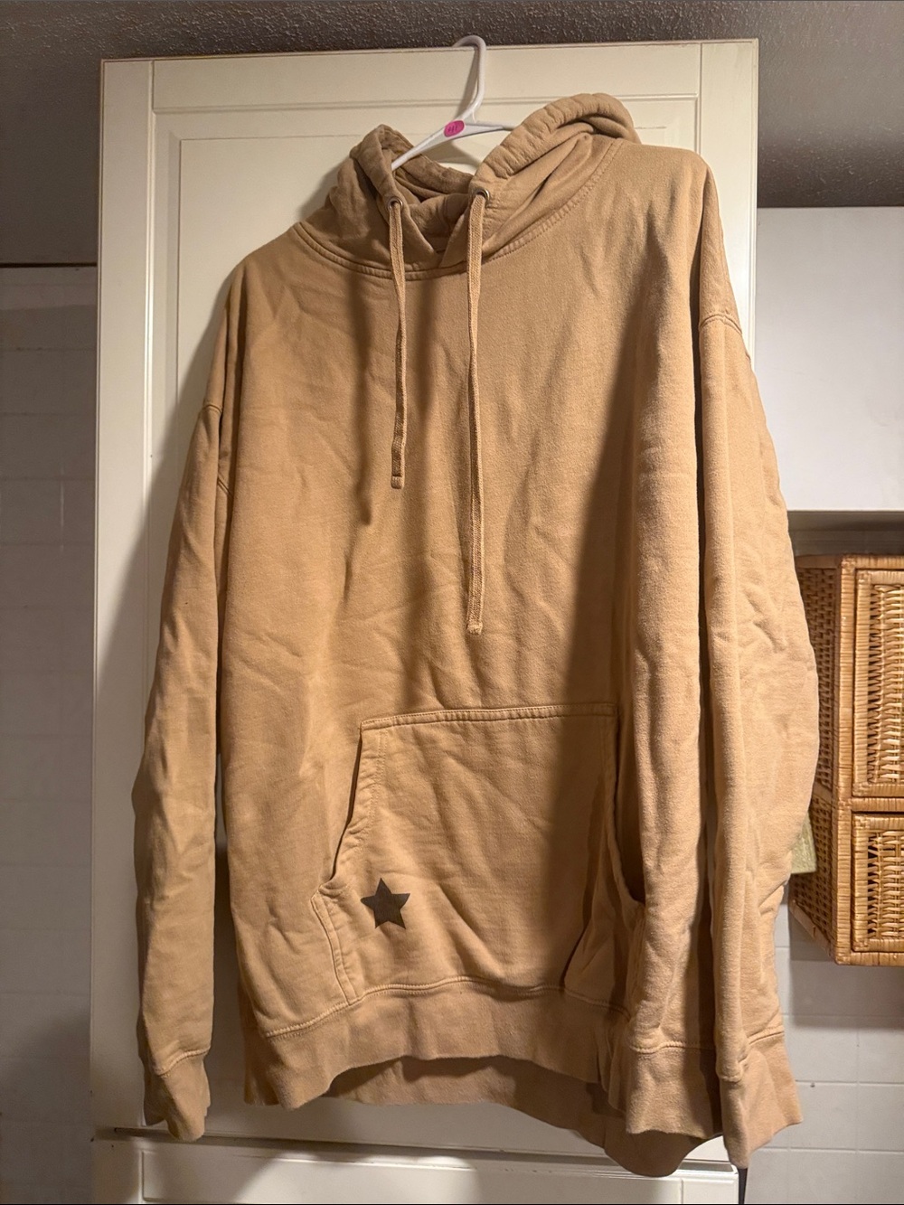 Josh Baldwin Men's Tan Pullover Hoodie - Casual Comfort size XXL 6:5